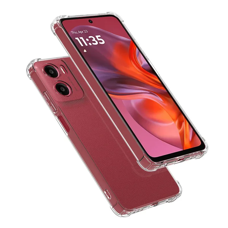 Luxury Clear Airbag Cover Cases – 360° Soft Shockproof Gel Armor Transparent Phone Shield