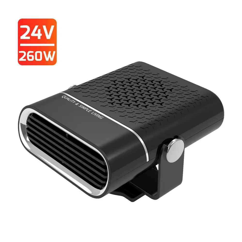Desempañador de coche 2 en 1, máquina para eliminar la escarcha, la nieve y la niebla, para ventanas, parabrisas, descongelación, calentador automático de 12 V y 150 W_voghion.com