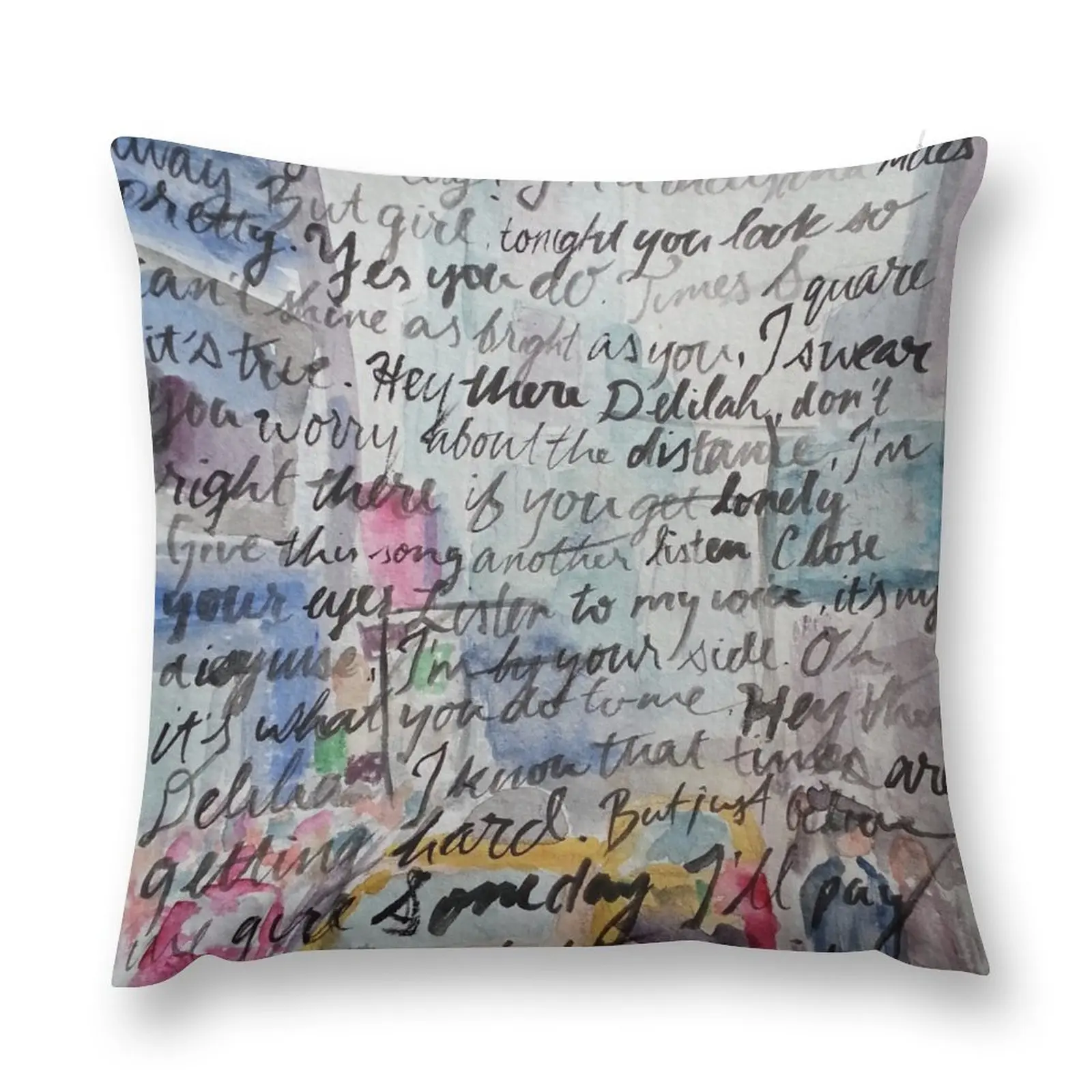 

Hey There Delilah Lyrics Throw Pillow Cushions For Decorative Sofa Christmas Throw Pillows Covers
