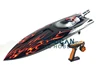 G30D 30CC Black Fiber Glass 65KM/H High Speed Gasoline Racing ARTR RC Boat W/ Radio System Toucan for Adults THZH0070-SMT8 1