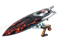G30D 30CC Black Fiber Glass 65KM/H High Speed Gasoline Racing ARTR RC Boat W/ Radio System Toucan for Adults THZH0070-SMT8 1