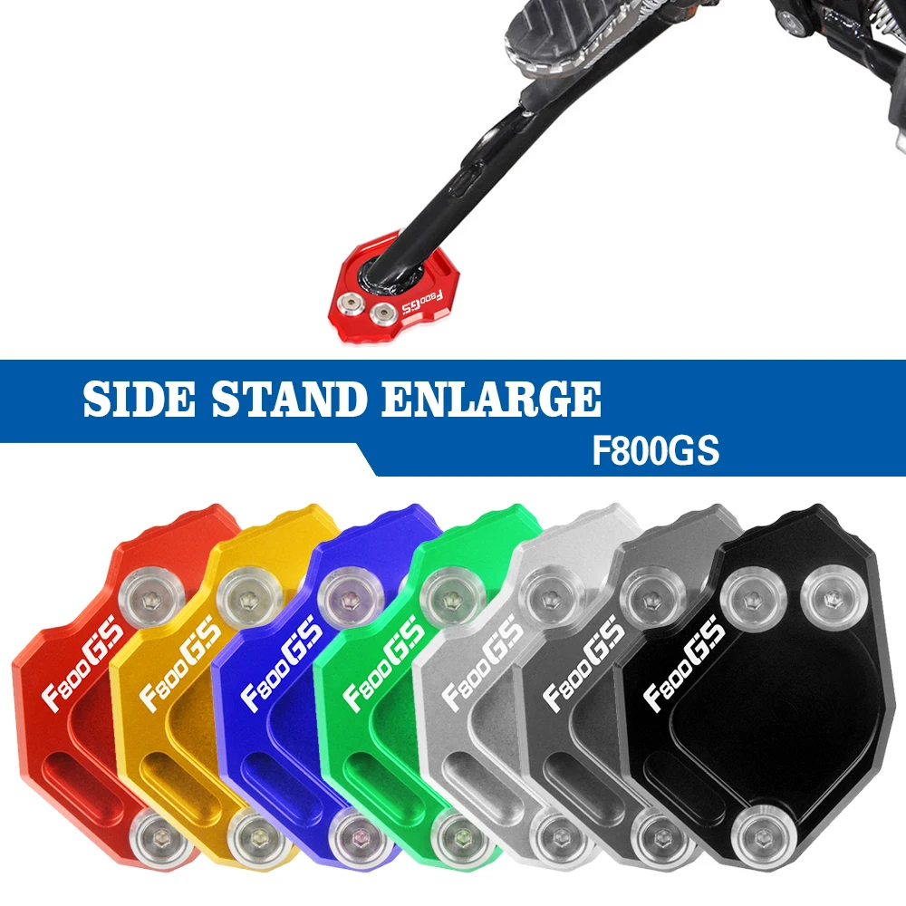 New For Bmw F800Gs Motorcycle Side Stand Enlarge Pad Extension F800Gs F 800 Gs F800 Gs 2008-2015 2009 2010 2011 2012 2013 2014