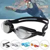 Swimming Goggles For Adult Men And Women High-Definition Waterproof And Anti Fog Electroplating Large Frame Swimming Goggle T6D3 1