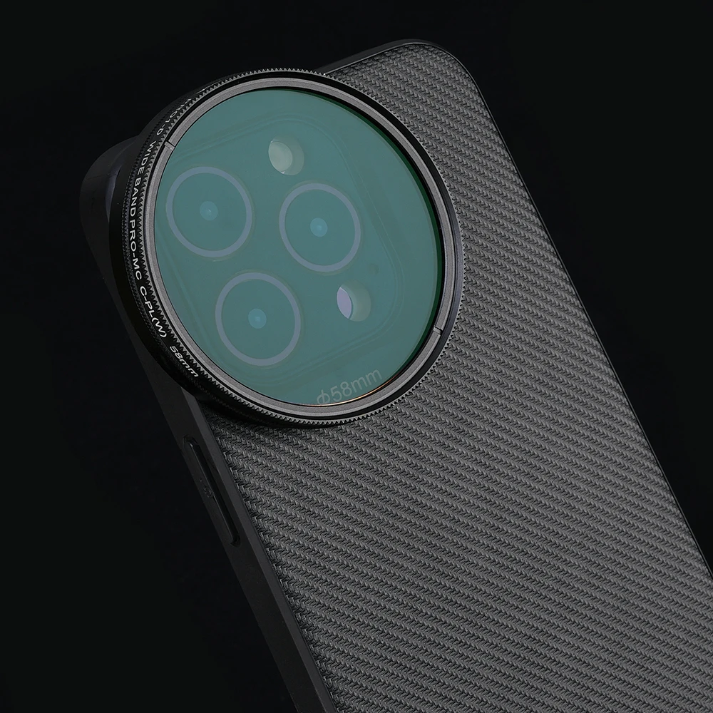FOTGA Mobile Phone Case with 58mm Filter Adapter and Magsafe Compatibility