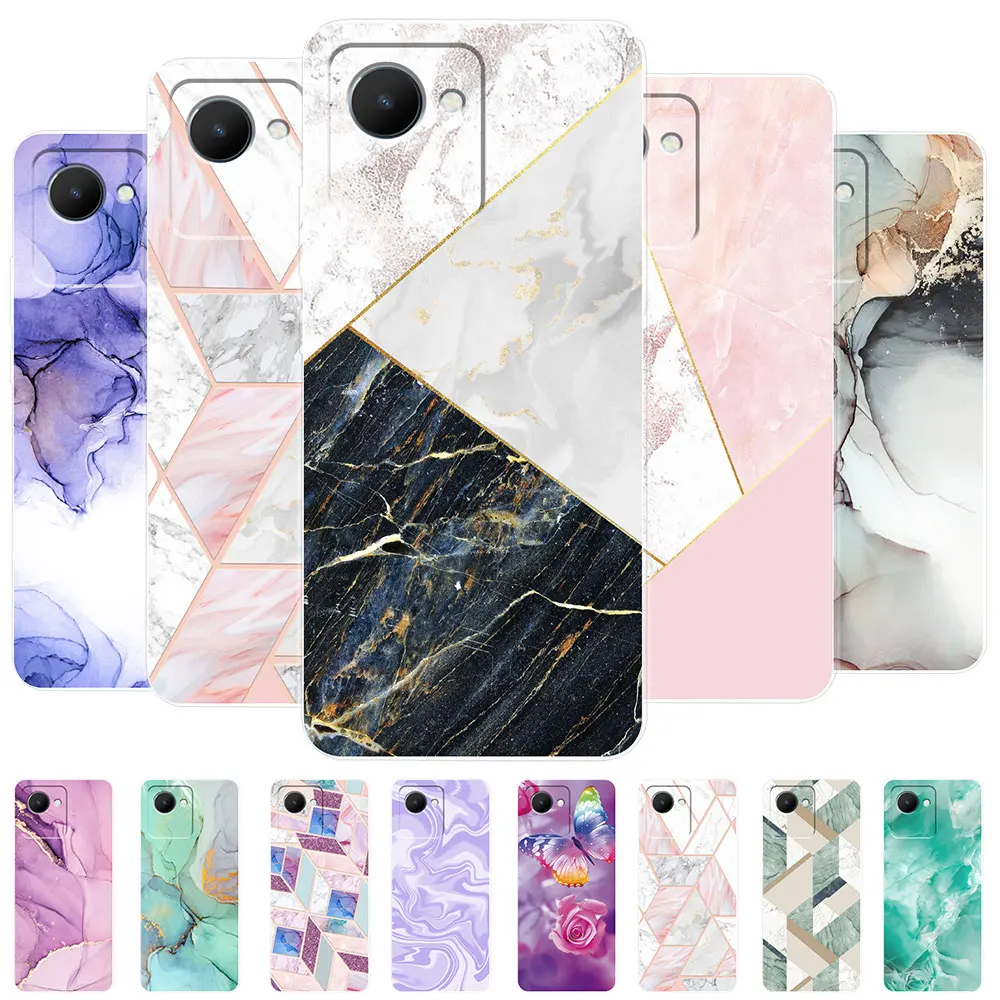 Per Realme Narzo 50I Prime Cover Posteriore Custodia Morbida In Silicone Per Narzo 50A Prime Coque Protect Cover Narzo50I Prime Funda