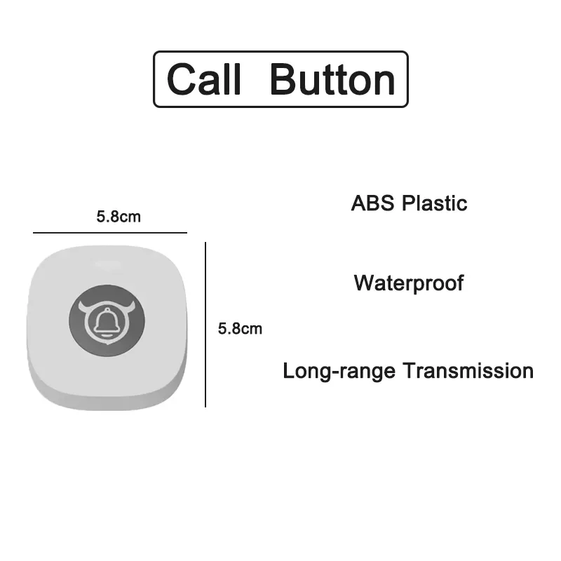 Пейджер для ресторана JIANTAO, 8 часов с 30 кнопками вызова, беспроводная система вызова официанта, часы-приемник для кафе, бара, больницы