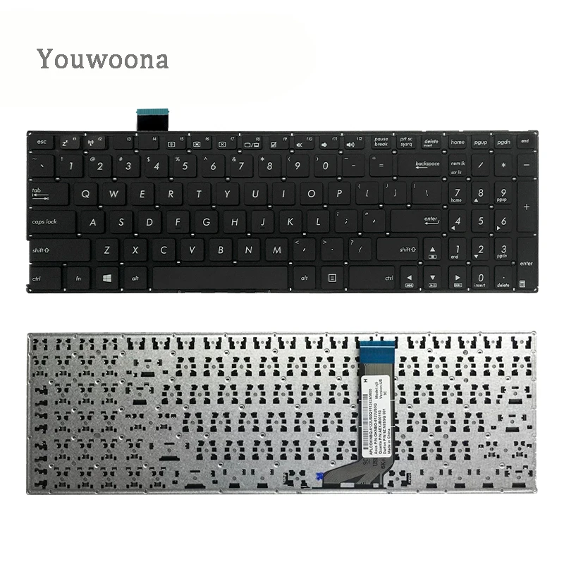 NEW Original Laptop Keyboard For Asus X556U K556UJ A556UQ X556UR K556UV FL5900U