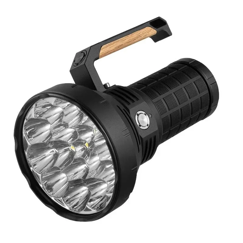 Rechargeable Aluminum Alloy Tactical Flashlight for Hiking Camping