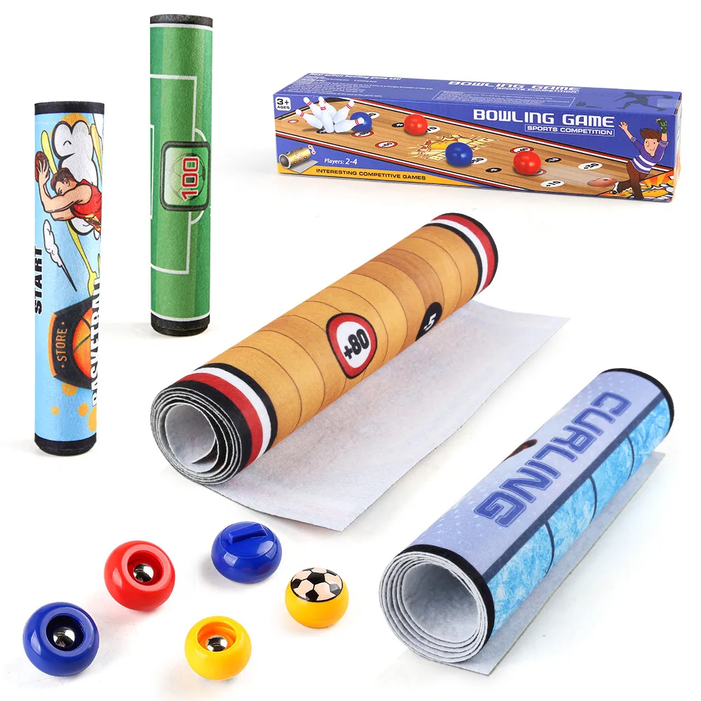Battle Curling Board Game toys Mini Football Golf Desktop interactive party sport games for kids birthday christmas present 6