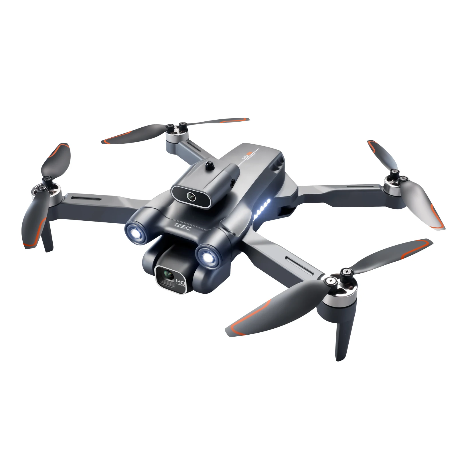 LS-S1S Mini Drone 6K Remote Control Aerial Photography Drone Brushless Folding 4K Quadcopter with Dual Lens Professional Drone 5