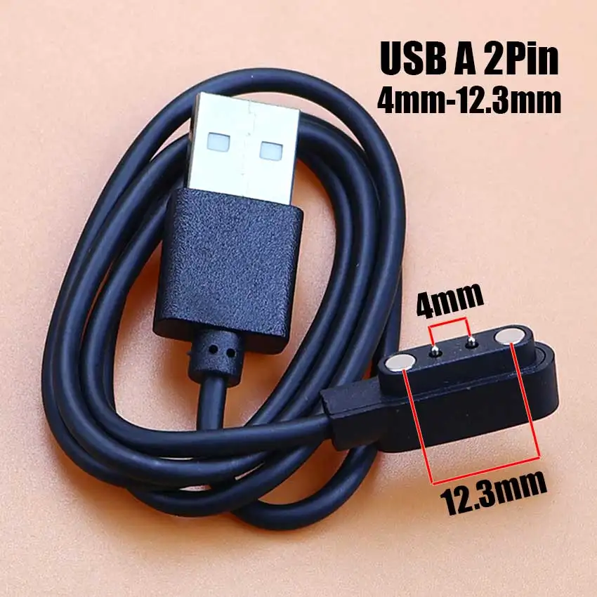 Magnetic USB-C Smartwatch Charger with Pogo Pin Technology