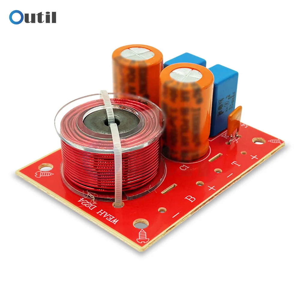 

Audio Speaker Crossover Treble Bass Crossover Filter 2 Way Frequency Divider Sound Quality Improvement For HiFi Amplifier
