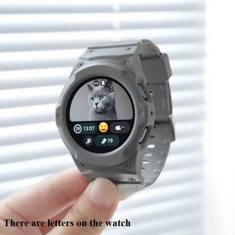 Silicone Sport Loop Band with Protective Case