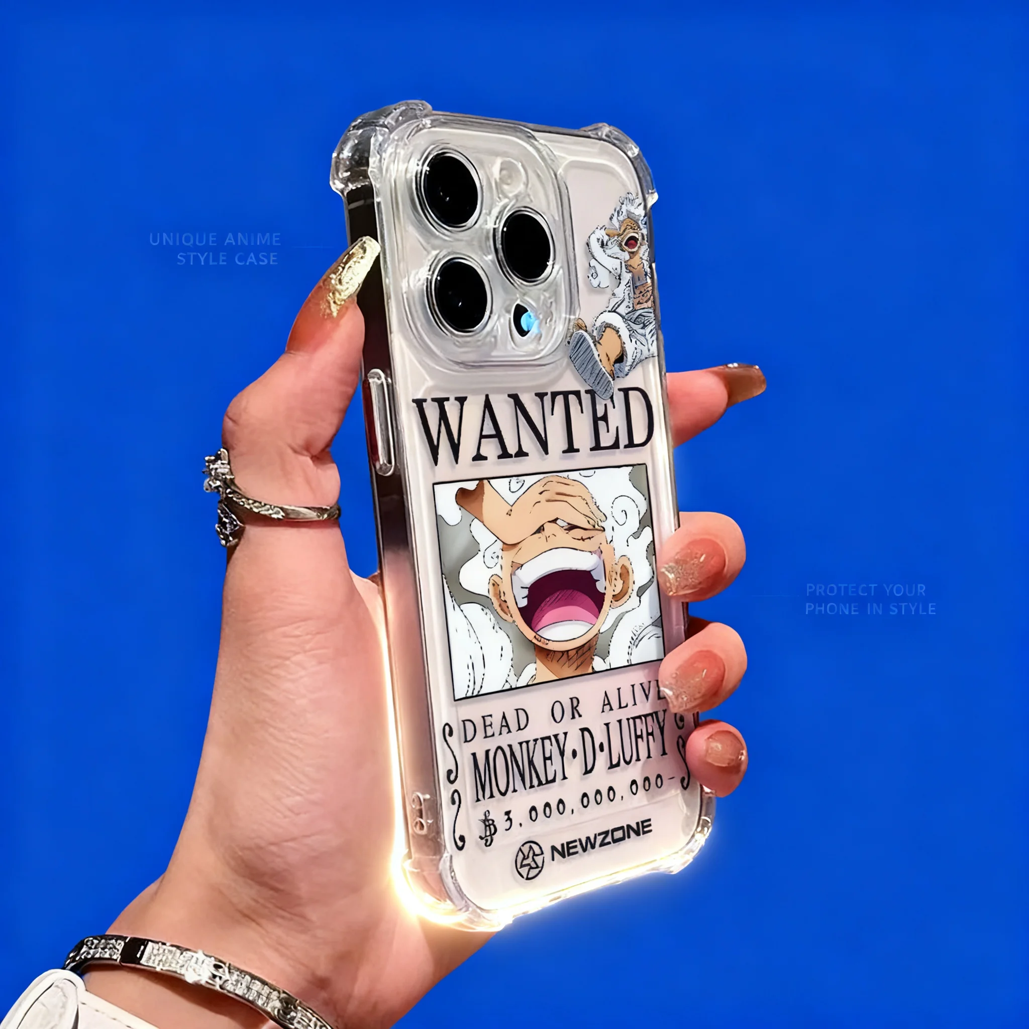 One Piece One For All Facepalm Shockproof Case with Corner Protection