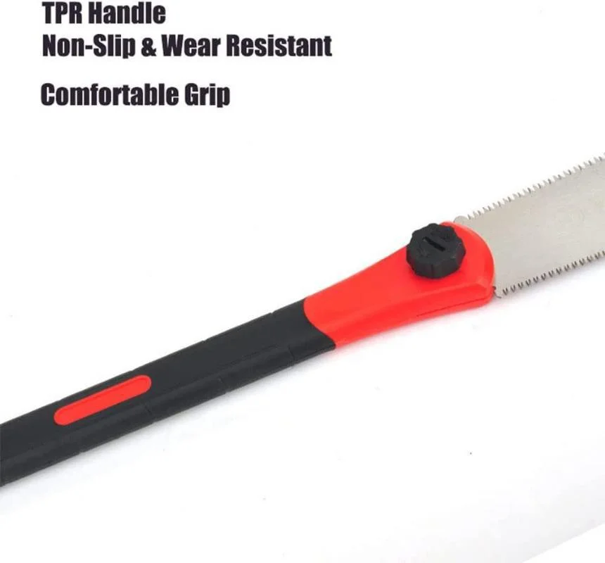 Practical 32cm Double Edge Hand Saw Japanese Ryoba Saw Double Edge Pull Saw Interchange Flush Cut Saw Flexible Blade Cut Saw