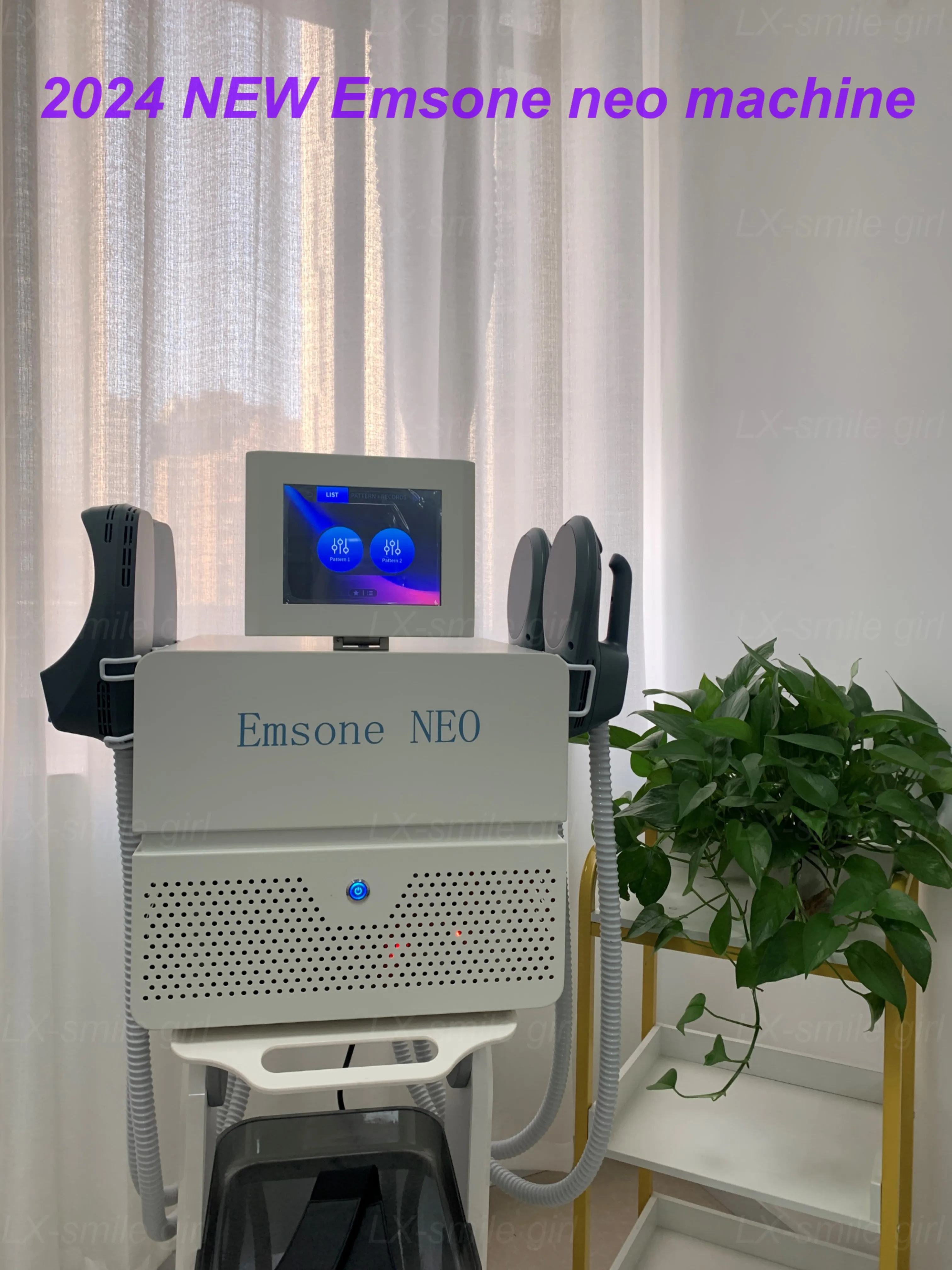 엠손 네오 6500W 노바 HI-EMT 200HZ  바디 조각 기계, 전자기 무게추, 근육 성형 기계, 2024 최신