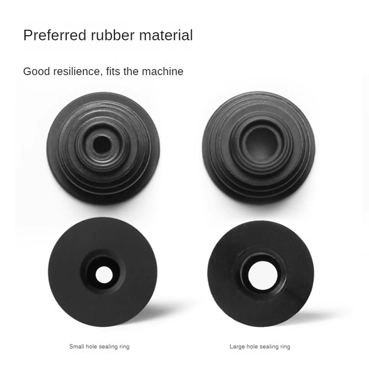 For Ecovacs DEEBOT X1 T10 T20 N9+Series Robot Vacuums Base Station Clean & Sewage Water Tank Rubber Plug Sealing Ring 2