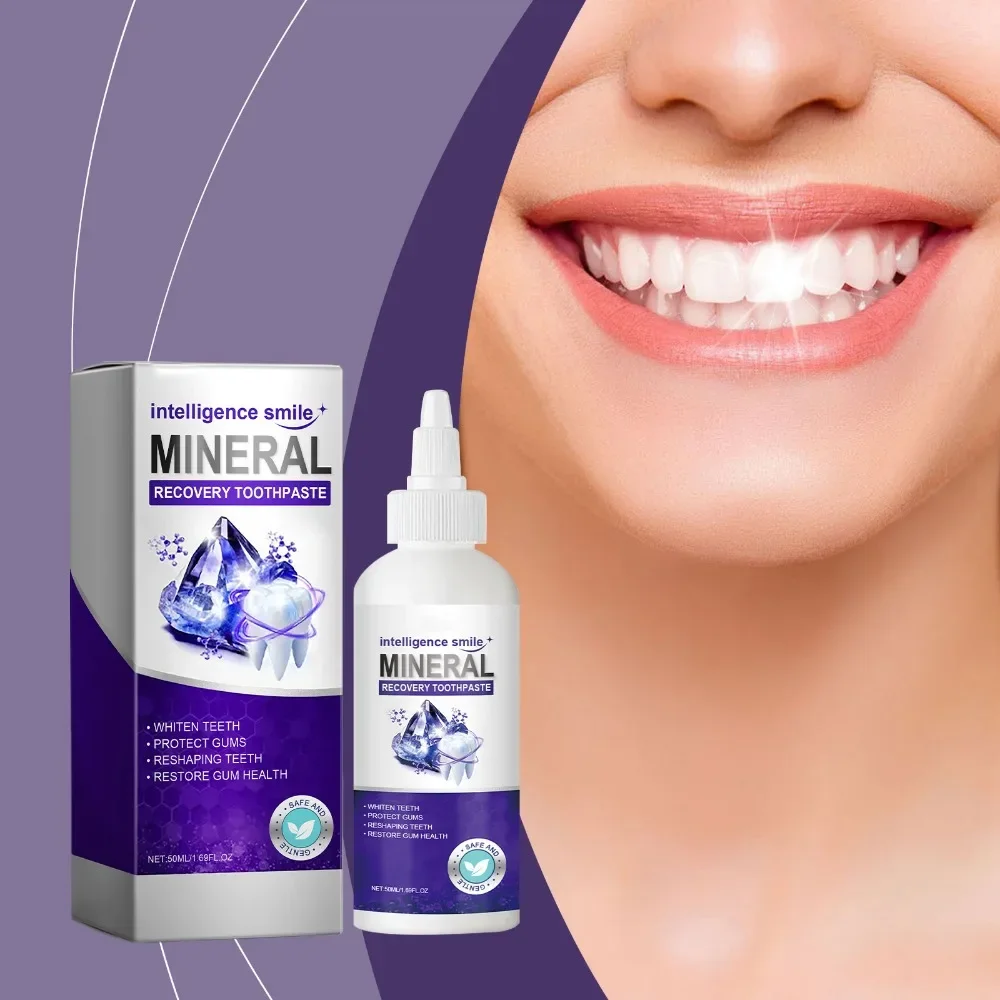 Anti Cavity Toothpaste Plaque Removal Enamel Repair Strengthen Teeth Brightening Oral Hygiene Cleaning Fresh Breath Toothpaste