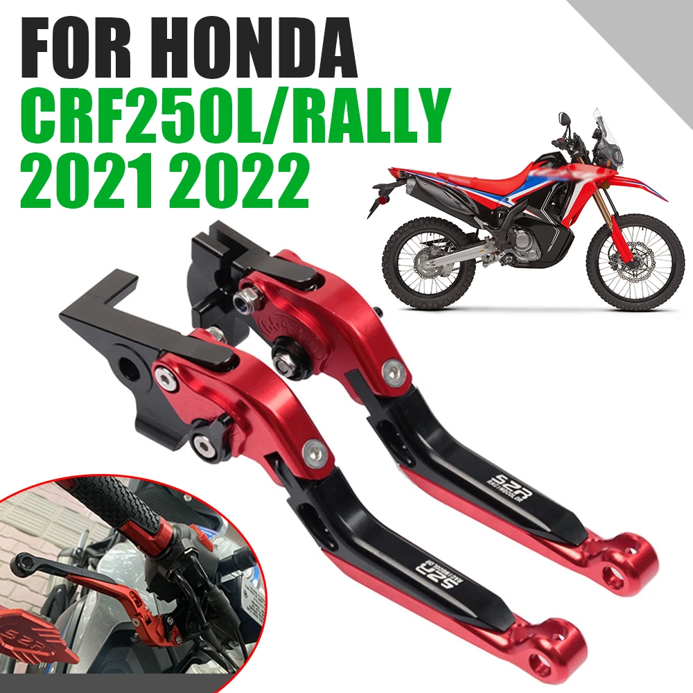 For Honda Crf250l Crf250 Rally Crf 250 L 250l 21 22 Motorcycle Accessories Brake Clutch Levers Handle Adjustble Fall Proof Clutch Levers Aliexpress