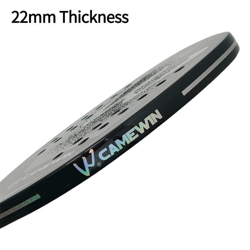 Tennis Racket 3K Beach Full Carbon Fiber Rough Surface Outdoor Sports For Men Women Adult