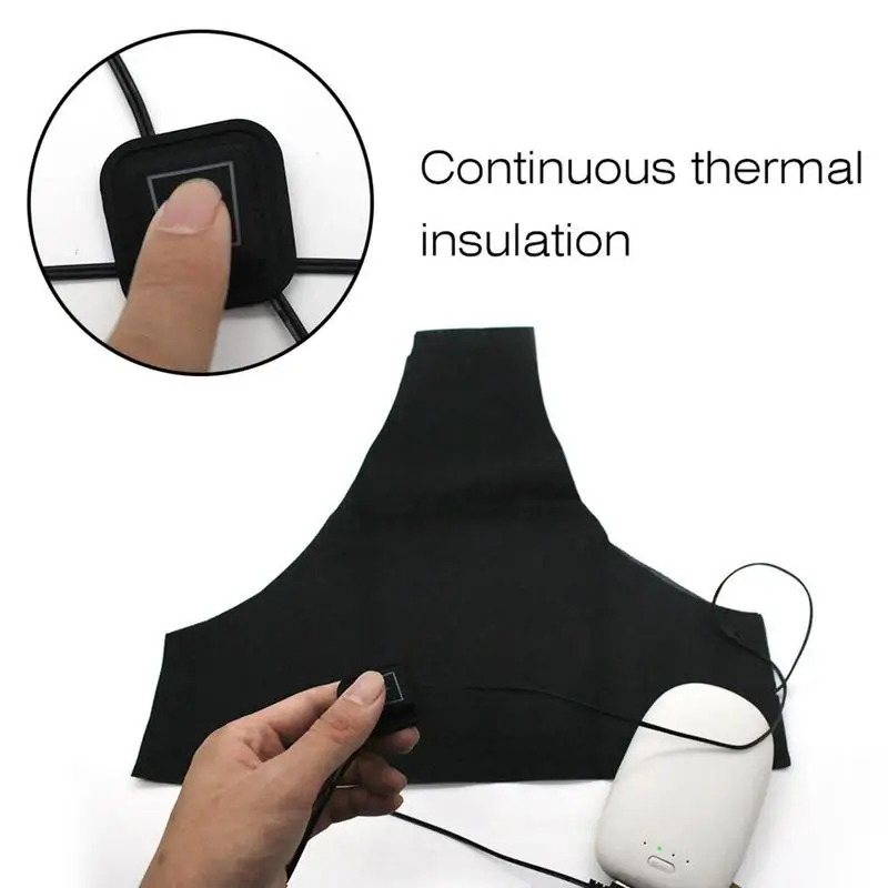 Heated Vest Heating Pad For Jacket USB Electric Cloth Heater Pad Quick Heating Warmer For Jacket Down Clothes heated jacket water backpack