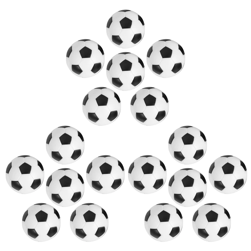 

18 шт. маленький настольный мяч в футбольном стиле, настольный мяч, жесткий пластиковый настольный мяч, аналог игры, детская игрушка