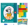 Children Magnetic Fraction Montessori Mathematics Wooden Fraction Book Learning Math Inteligence Educational Kid Teaching Aids 1