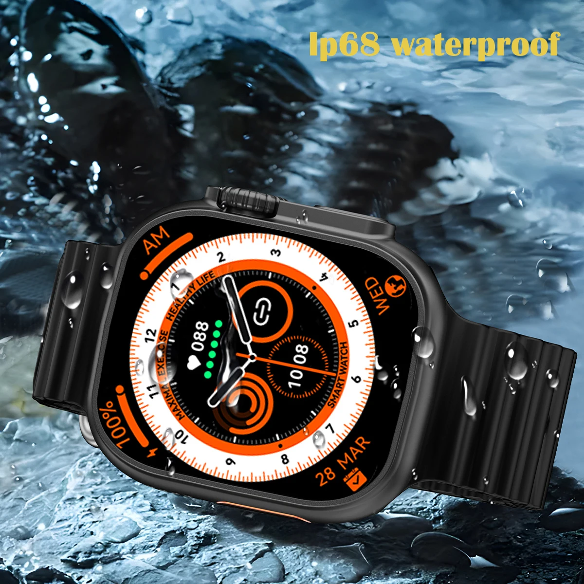 2023 DT8 Ʈ MAX Ʈ ġ ø 8 2.1 &ƼŸ ձ 1:1 49mm ̽  ȭ NFC ECG IP68  Smartwatch 