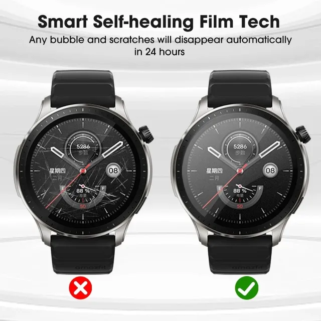 ソフトハイドロゲルフィルムamazfit gtr 4 gtr 3 3 proのスクリーン 