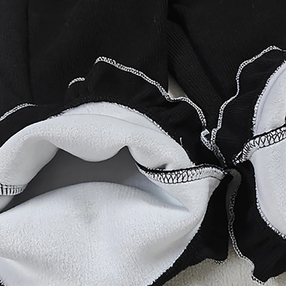 الفتيات الشتاء مضيئة طماق صوف مبطن بناطيل تدفئة ال...