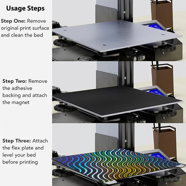 Piastra Stampa 3D PEO+PET 235x235mm - Doppia Faccia Per Creality Ender 3, K1 | Adesione Eccellente - Foto 9
