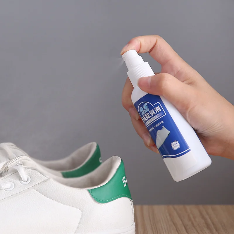 100ML Shoes Deodorant Spray Safe Deodorization of Plants Shoes Stink Freshener Socks Odor Remover Spray Refresh Antiperspirant