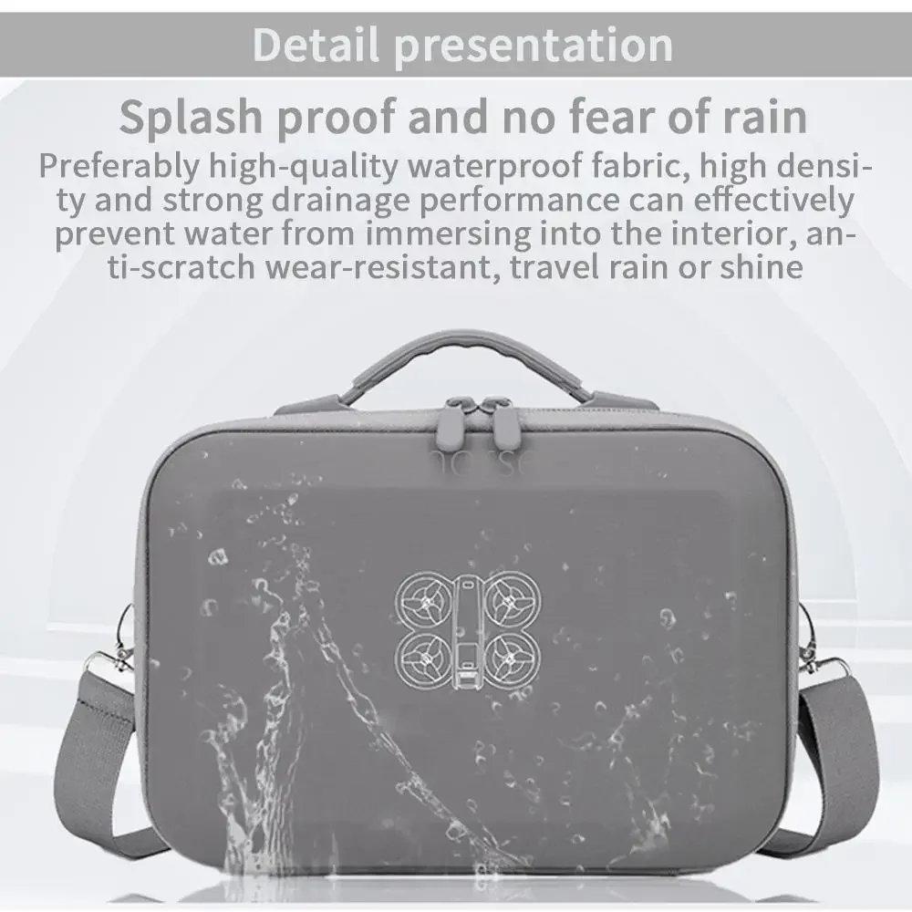 Carrying Case For DJI Neo Waterproof Portable Storage Bag Drone Remote Control Protection Box For DJI Neo Drone Accessories