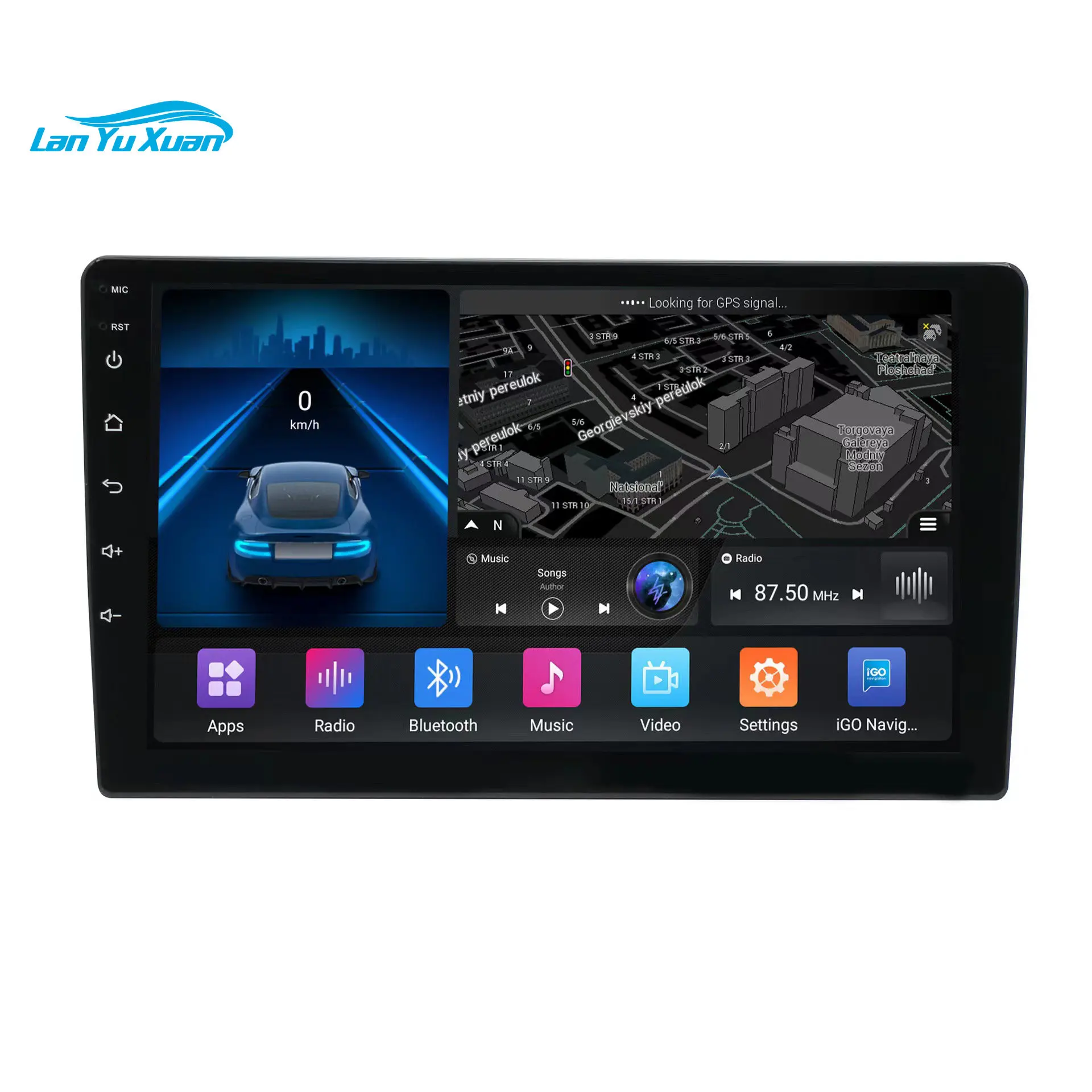 Touch Screen 9inch 10inch 12.3 inch 4G WIFI GPS Stereo Radio Navigation System o Auto mp5 player for car car gps navigation stereo for jeep wrangler 2011 2014 radio fascias panel frame fit 2 din 10 inch in dash headunit screen stereo