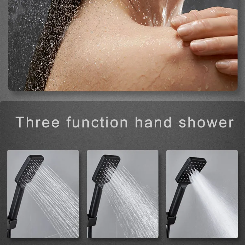 Hot and Cold Digital Shower Set Faucet Bathroom Shower System