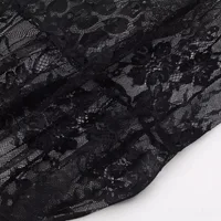 Black Lace Mesh Skirt Women's High Waist Midi Skirt Tulle Long Skirt Women's Translucent Party Women's Sexy Skirt 2024 - Image 6