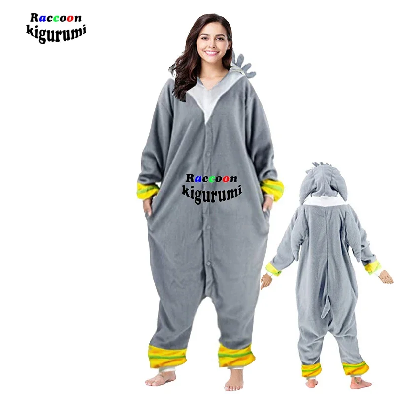 Adult and female animal cartoon pajamas, role-playing frog, big, media, raccoon, Kigurumi, children