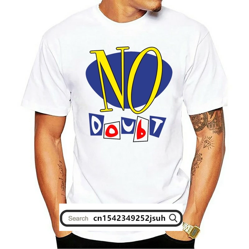 

NO DOUBT CLASSIC LOGO RED T SHIRT SKA PUNK ALTERNATIVE GWEN STEFANI SMASH MOUTH