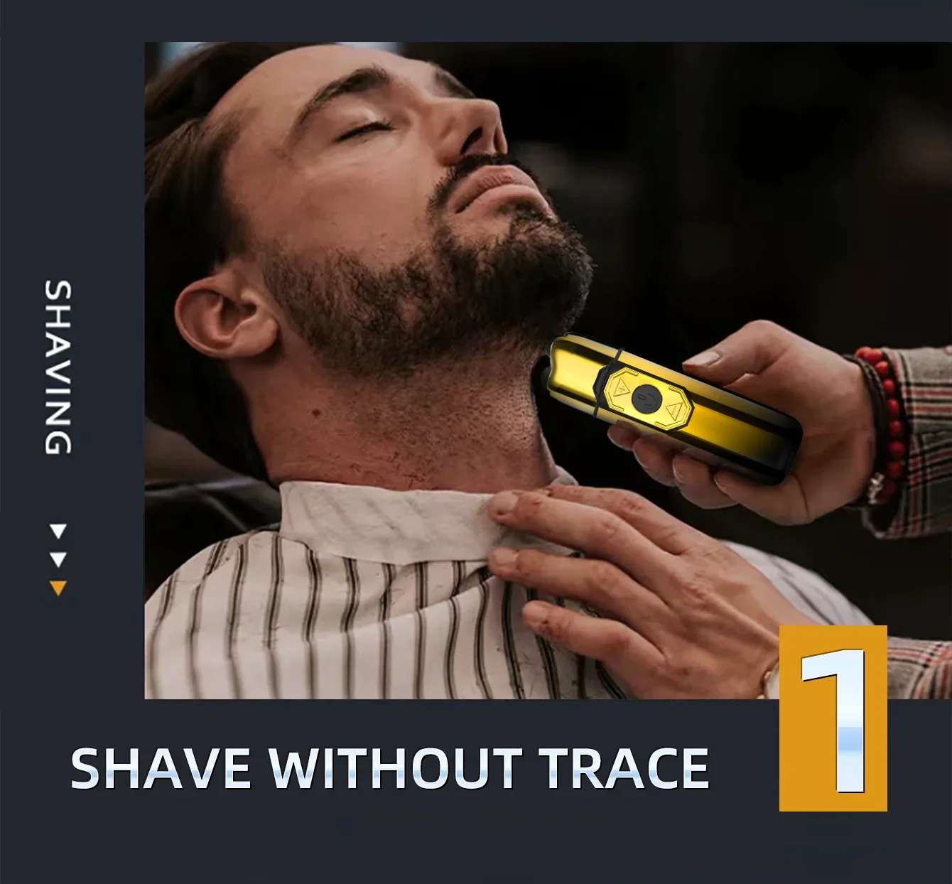 Kemei Electric Shaver Professional Beard Trimmer For Men_voghion.com