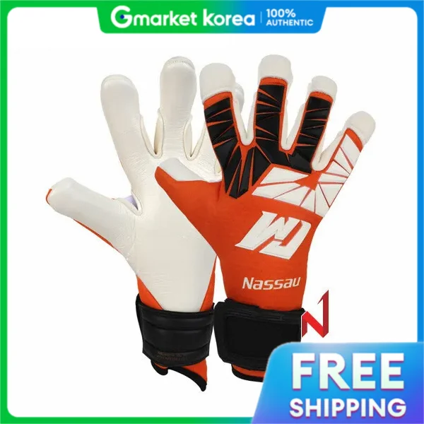 Nassau | Găng Tay Thủ Môn Elite Contact / Màu Cam / Size 6-10 / Chất Liệu Bền