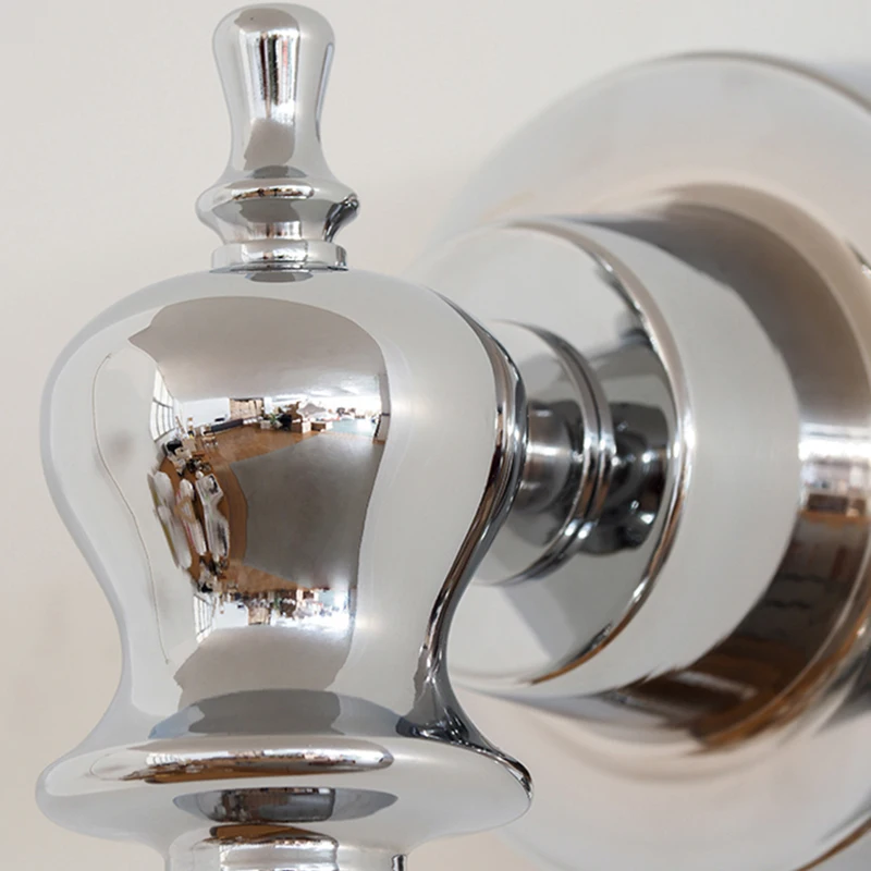 Small Chorme Wall Light 3000K Atmosphere Sconce Art Deco For Bedroom Bedside Stairs Parlor Hotel