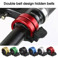 Sonnette de vélo VTT, klaxon de vélo en alliage, sonnette de sécurité universelle pour vélo, accessoires de vélo 2
