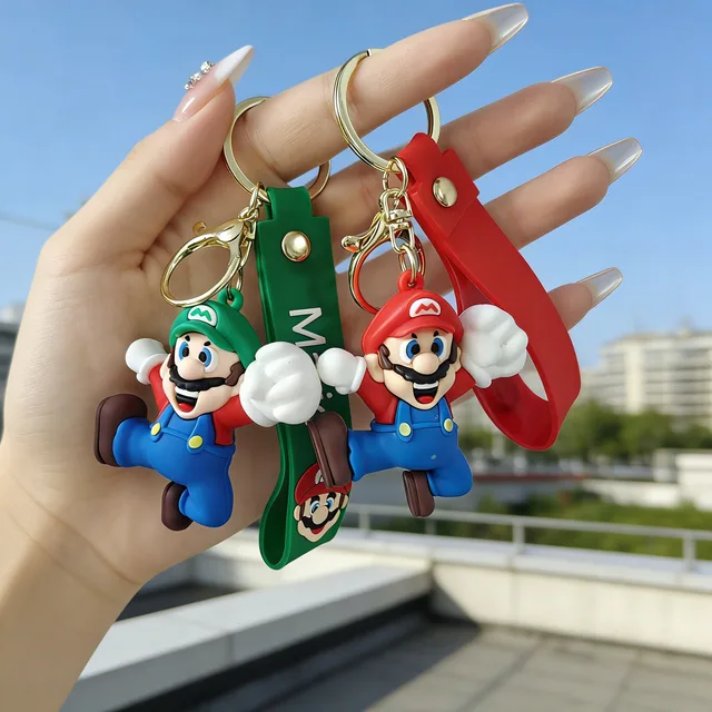 Llavero de Mario Bros 2026 para mochila: Colección Figuras PVC | Emoape