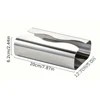 Nordic Stainless Tissue Case Mirror Napkin Holder Silvery Napkin Box Desktop Tissue Box Table Decoration Kitchen Accessories 4