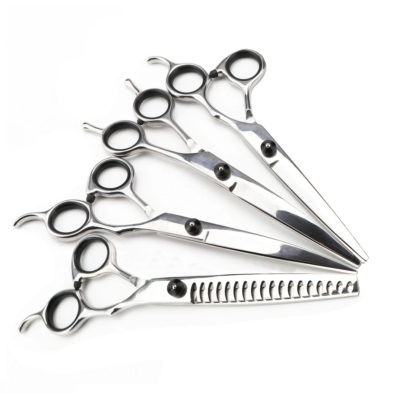 Dog Grooming Scissors Japan Stainless Thinning Shears Down Curved Pet Curve Shears Chunker