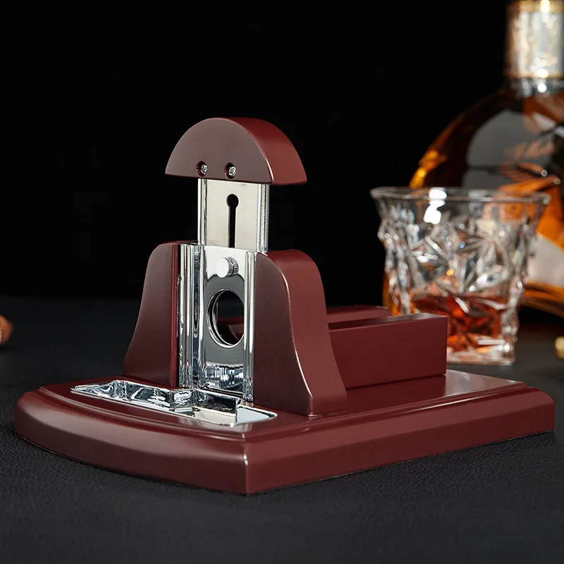 LuxuryTabletopCigarCutterKnifeSharpStainlessCigarScissors