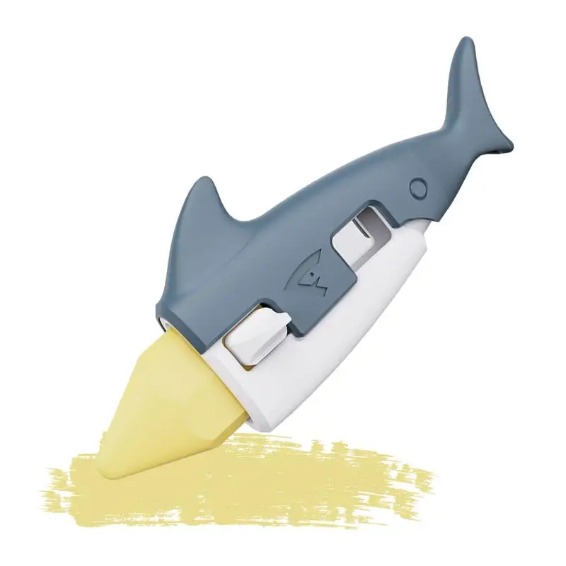 

3D Printing Shark Gravity Pen 3D Gravity Radish Knives Toy Knives Fidget Sensory Push Toys Painting Tool To Draw DIY Radish Toy