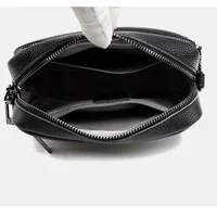 Sac à bandoulière multi-espace pour femmes, Design de mode, grande capacité, matériau PU, sac à bandoulière simple léger 5