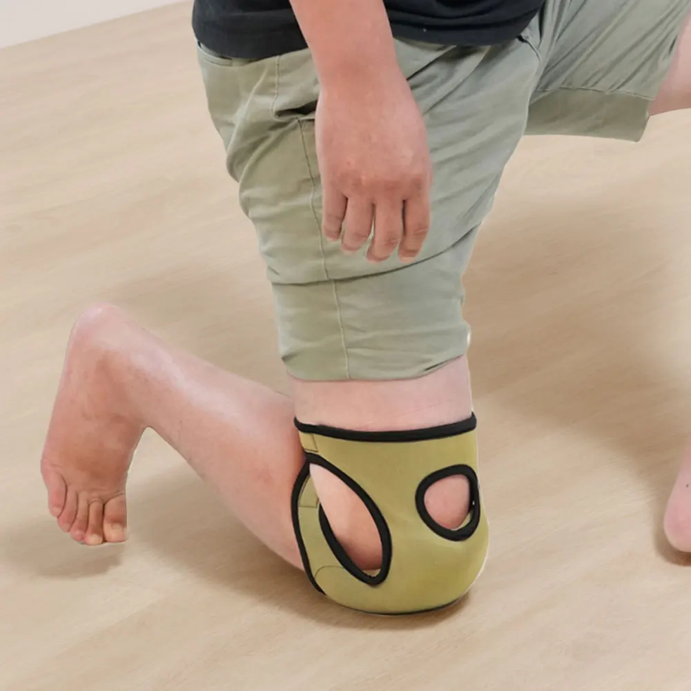 1쌍의 정원 가꾸기용 무릎 패드 부드러운 무릎 보호대 여성 및 남성용 편안한 무릎 쿠션 정원 가꾸기 또는 바닥 청소용