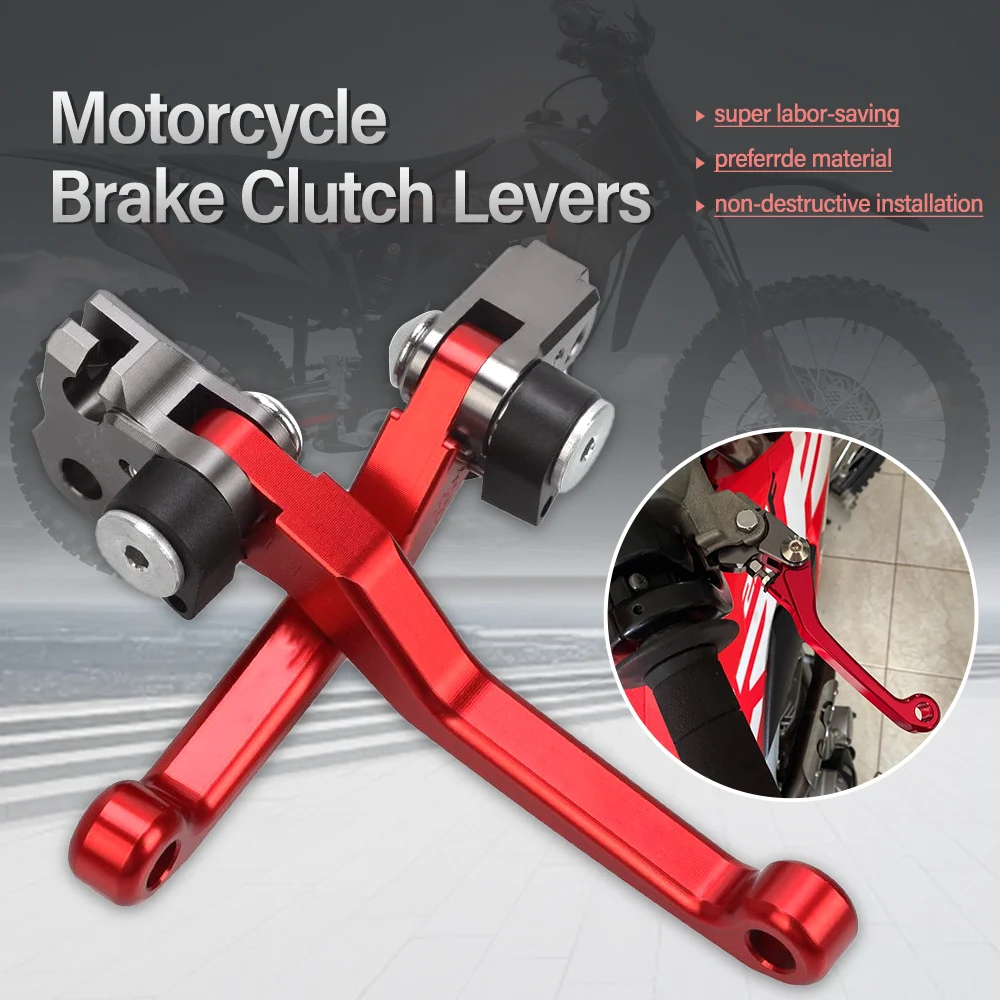 

Carbon Dirt Bike Short Brake Clutch Lever For HONDA CR 80R 85R 125R 250R CRF 150F 150R C450RX 250R 450R 250X 450X 230F 250L